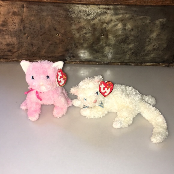 Ty Beanie Babies Fleur and Starlett - Picture 1 of 14